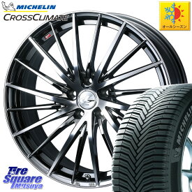 ミシュラン CROSSCLIMATE SUV クロスクライメイト SUV オールシーズンタイヤ 100H 正規 215/70R16 WEDS LEONIS FR レオニス FR ホイール 16インチ 16 X 6.5J +47 5穴 114.3