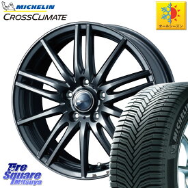 ミシュラン CROSSCLIMATE SUV クロスクライメイト SUV オールシーズンタイヤ 100H 正規 215/70R16 WEDS ウェッズ ZAMIK ザミック TITO 16インチ 16 X 6.5J +47 5穴 114.3