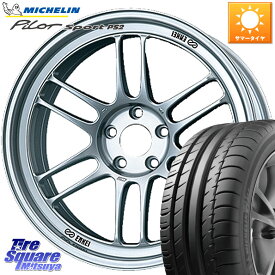 ENKEI エンケイ Racing RPF1 SILVER ホイール 17 X 7.5J +48 5穴 100 ミシュラン PILOT SPORT PS2 95Y XL N1 正規 205/55R17