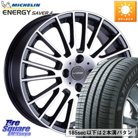 阿部商会 Euro desing CALWER ホイール 16インチ 16 X 6.5J(FIAT PANDA 4X4 139) +35 4穴 98 ミシュラン ENERGY SAVER4 エナジーセイバー4 87V XL 正規 185/55R16 フィアット パンダ