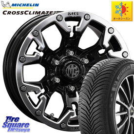 ミシュラン CROSSCLIMATE2 クロスクライメイト2 オールシーズンタイヤ 102W XL 正規 225/60R16 CRIMSON クリムソン GOLEM ゴーレム 16インチ ◇参考画像 欠品次回4月末～5月上予定 16 X 7.0J +35 5穴 114.3