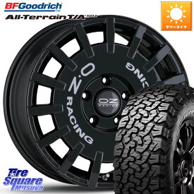 OZ Rally Racing ラリーレーシング 専用KIT付属 16インチ 16 X 7.0J +35 5穴 114.3 BF Goodrich オールテレーン TA KO2 在庫●特価 T/A グッドリッチ ホワイトレター 225/70R16 RAV4 デリカ D5 D:5