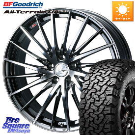 WEDS LEONIS FR レオニス FR ホイール 16インチ 16 X 6.5J +40 5穴 114.3 BF Goodrich オールテレーン TA KO2 在庫●特価 T/A グッドリッチ ホワイトレター 225/70R16 RAV4 デリカ D5 D:5