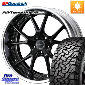 WEDS MAVERICK 905S S-LoDisk 18インチ 2ピース 18 X 8.0J +32 5穴 114.3 BF Goodrich オールテレーン TA KO2 T/A グッドリッチ ブラックウォール 255/55R18