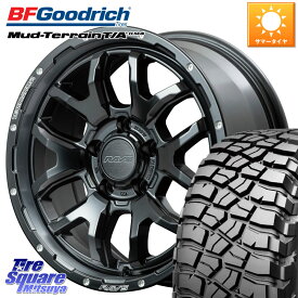 RAYS F6 boost N1 TEAM DAYTONA ホイール 17インチ 17 X 8.0J +35 5穴 114.3 BF Goodrich マッドテレーン KM3 TA T/A グッドリッチ Mud-Terrain T/A 255/65R17 RAV4