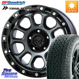 MKW M204 ドライグレー 16インチ 16 X 7.0J +35 5穴 114.3 BF Goodrich Trail-Terrain TA トレイルテレーンT/A アウトラインホワイトレター 245/70R16 RAV4 デリカ D5 D:5