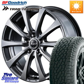 MANARAY MID EuroSpeed G10 ホイール 17インチ 17 X 7.0J +38 5穴 114.3 BF Goodrich Trail-Terrain TA トレイルテレーンT/A アウトラインホワイトレター 225/65R17 RAV4 エクストレイル NX アウトバック