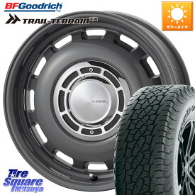 コスミック クロスブラッド DIESEL ディーゼル ホイール 16インチ 16 X 5.5J +20 5穴 139.7 BF Goodrich Trail-Terrain TA トレイルテレーンT/A アウトラインホワイトレター 205/80R16 ジムニー