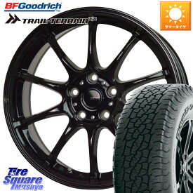 HotStuff G.SPEED G-07 ホイール 17インチ 17 X 7.0J +38 5穴 114.3 BF Goodrich Trail-Terrain TA トレイルテレーンT/A アウトラインホワイトレター 245/65R17 RAV4 デリカ D5 D:5