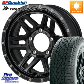 MONZA HI-BLOCK ERDE ※インセット-5 ホイール 16インチ 16 X 6.0J +0 5穴 139.7 BF Goodrich Trail-Terrain TA トレイルテレーンT/A アウトラインホワイトレター 205/80R16 ジムニー