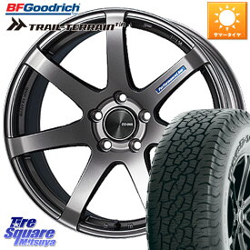 ENKEI エンケイ PerformanceLine PF07 DS ホイール 17 X 8.0J +35 5穴 114.3 BF Goodrich Trail-Terrain TA トレイルテレーンT/A アウトラインホワイトレター 225/65R17 RAV4 デリカ D5 D:5 NX