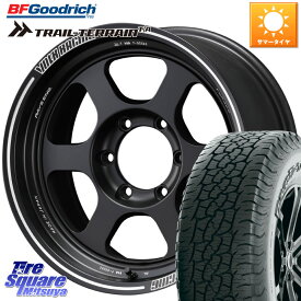 RAYS 【欠品次回9月末】 レイズ TE37 XT ボルクレーシング ホイール 18インチ 18 X 8.0J +20 6穴 139.7 BF Goodrich Trail-Terrain TA トレイルテレーンT/A アウトラインホワイトレター 265/60R18 ランクル プラド トライトン