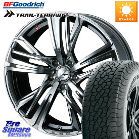 WEDS ウェッズ レオニス LEONIS AR BMCMC 17インチ 17 X 6.5J +52 5穴 114.3 BF Goodrich Trail-Terrain TA トレイルテレーンT/A アウトラインホワイトレター 225/65R17