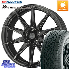 KYOHO キョウホウ CIRCLAR サーキュラー C10R 17インチ 17 X 7.0J +45 5穴 114.3 BF Goodrich Trail-Terrain TA トレイルテレーンT/A アウトラインホワイトレター 225/65R17 エクストレイル NX アウトバック