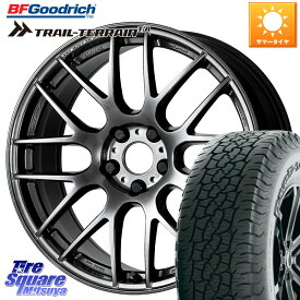 WORK ワーク EMOTION エモーション M8R GTK 17インチ 17 X 7.0J +38 5穴 114.3 BF Goodrich Trail-Terrain TA トレイルテレーンT/A アウトラインホワイトレター 235/65R17 RAV4 デリカ D5 D:5