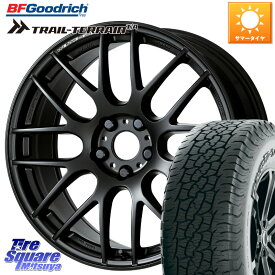 WORK ワーク EMOTION エモーション M8R MBL 17インチ 17 X 8.0J +32 5穴 114.3 BF Goodrich Trail-Terrain TA トレイルテレーンT/A アウトラインホワイトレター 235/65R17 デリカ D5 D:5