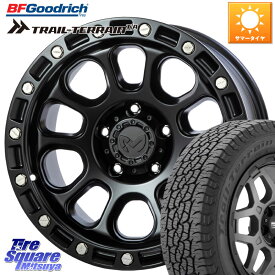 MKW M204 ブラックキャット 在庫 17インチ 17 X 8.0J +38 5穴 114.3 BF Goodrich Trail-Terrain TA トレイルテレーンT/A ブラックウォール 215/60R17 アルファード