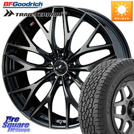 WEDS 【欠品次回6月上旬】 37420 レオニス MX ウェッズ Leonis ホイール 17インチ 17 X 7.0J +42 5穴 114.3 BF Goodrich Trail-Terrain TA トレイルテレーンT/A ブラックウォール 225/60R17 アルファード エクストレイル デリカ D5 D:5