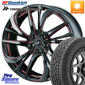 WEDS ウェッズ Leonis レオニス TE BKSC ホイール 17インチ 17 X 6.5J +53 5穴 114.3 BF Goodrich Trail-Terrain TA トレイルテレーンT/A ブラックウォール 225/60R17