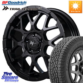 MANARAY MID ナイトロパワー M28 BULLET-S 18インチ 18 X 7.0J +42 5穴 114.3 BF Goodrich Trail-Terrain TA トレイルテレーンT/A ブラックウォール 235/55R18 エクストレイル デリカ D5 D:5 NX アウトバック