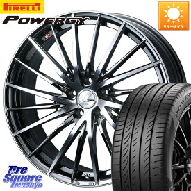 WEDS LEONIS FR レオニス FR ホイール 18インチ 18 X 7.0J +40 5穴 114.3 ピレリ POWERGY パワジー サマータイヤ 225/45R18 ステップワゴン WRX S4 RX-8