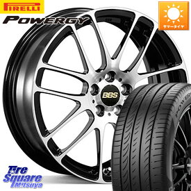 BBS RE-L2 鍛造1ピース ホイール 17インチ 17 X 7.0J +48 4穴 100 ピレリ POWERGY パワジー サマータイヤ 205/45R17 アクア フリード ロードスター