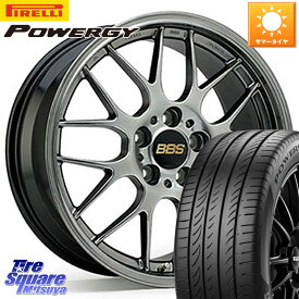 BBS RG-R 鍛造1ピース ホイール 17インチ 17 X 7.5J +38 5穴 114.3 ピレリ POWERGY パワジー サマータイヤ 215/55R17 RX-8