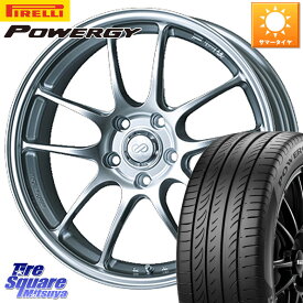 レヴォーグ インプレッサ ステップワゴン ENKEI エンケイ PerformanceLine PF01 ホイール 17 X 7.0J +53 5穴 114.3 ピレリ POWERGY パワジー サマータイヤ 215/50R17