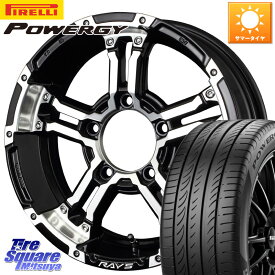 RAYS 【欠品次回6月末】 レイズ デイトナ FDX-J DAYTONA ホイール 16 X 5.5J +20 5穴 139.7 ピレリ POWERGY パワジー サマータイヤ 215/65R16 ジムニー