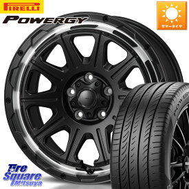 リーフ MONZA HI-BLOCK REGULES 17インチ 17 X 7.5J +41 5穴 114.3 ピレリ POWERGY パワジー サマータイヤ 215/50R17