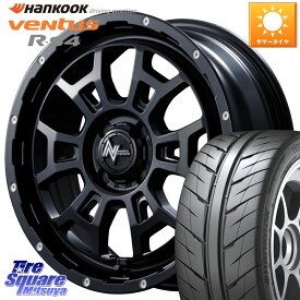 MANARAY NITRO POWER ナイトロパワー H6 SLUG スラッグ 16インチ 16 X 6.0J +40 4穴 100 HANKOOK Ventus R-S4 Z232 レーシングタイヤ 205/45R16