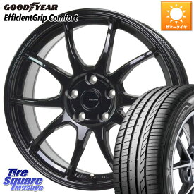 HotStuff G-SPEED G-06 G06 ホイール 17インチ 17 X 7.0J +38 5穴 114.3 グッドイヤー EffcientGrip Comfort サマータイヤ 225/55R17