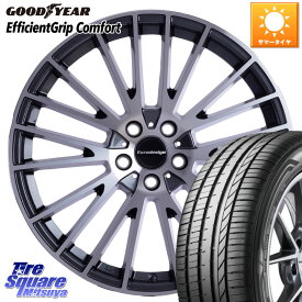 阿部商会 Euro desing CALWER ホイール 17インチ 17 X 7.0J(MB W206) +44 5穴 112 グッドイヤー EffcientGrip Comfort サマータイヤ 225/50R17 メルセデスベンツ Cクラス