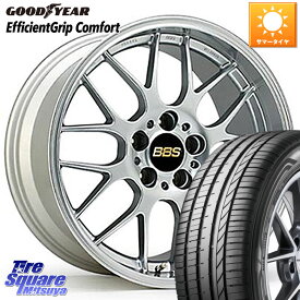 BBS RG-R 鍛造1ピース ホイール 17インチ 17 X 7.5J +48 5穴 114.3 グッドイヤー EffcientGrip Comfort サマータイヤ 215/50R17 MAZDA3 リーフ レヴォーグ