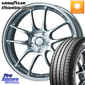 ENKEI エンケイ PerformanceLine PF01 ホイール 16 X 7.0J +43 4穴 100 グッドイヤー EffcientGrip Comfort サマータイヤ 195/50R16 ヤリス ロードスター