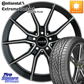 阿部商会 MAK ARGENTO FF ホイール 17インチ 17 X 7.5J(MB W206) +48 5穴 112 コンチネンタル エクストリームコンタクト ExtremeContact DWS06 PLUS 225/50R17 メルセデスベンツ Cクラス