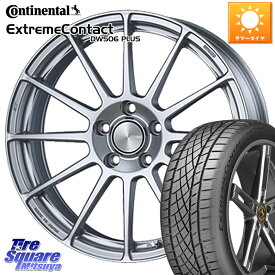 ENKEI エンケイ PerformanceLine PF03 ホイール 18 X 7.5J(VOLVO XC40 XB420) +48 5穴 108 コンチネンタル エクストリームコンタクト ExtremeContact DWS06 PLUS 235/55R18 ボルボ XC40