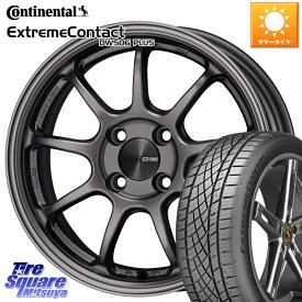 ENKEI PerformanceLine PF09 ホイール 4本 16インチ 16 X 7.0J +45 4穴 100 コンチネンタル エクストリームコンタクト ExtremeContact DWS06 PLUS 195/50R16 ヤリス ロードスター