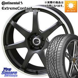 KYOHO ENKEI TUNING SC38 ホイール 4本 17インチ 17 X 7.0J +43 4穴 100 コンチネンタル エクストリームコンタクト ExtremeContact DWS06 PLUS 205/45R17 アクア ラクティス フィット ヤリス ロードスター