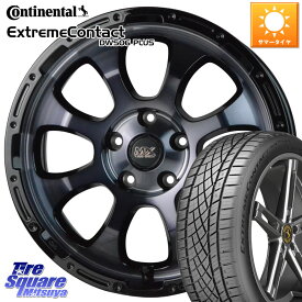 HotStuff マッドクロス グレイス BKC 5H ホイール 17インチ 17 X 7.0J +45 5穴 114.3 コンチネンタル エクストリームコンタクト ExtremeContact DWS06 PLUS 215/50R17 MAZDA3 リーフ レヴォーグ