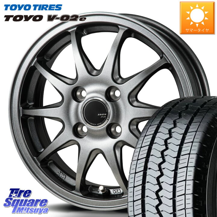 楽天市場】Japan三陽 ZACK JP202 ホイール 4本 14インチ 14 X 4.5J +45 