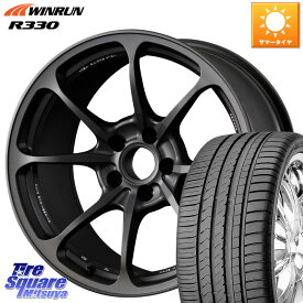 RAYS 【欠品次回8月末】 レイズ NE24 MT ボルクレーシング 18インチ 18 X 8.0J +45 5穴 100 WINRUN R330 サマータイヤ 215/40R18 86