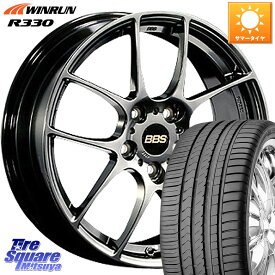 BBS RF 鍛造1ピース DB ホイール 17インチ 17 X 7.0J +48 4穴 100 WINRUN R330 サマータイヤ 195/45R17 アクア フィット ロードスター