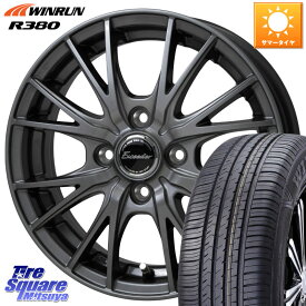 HotStuff Exceeder E05-2 ホイール 14インチ 14 X 5.5J +45 4穴 100 WINRUN R380 サマータイヤ 175/70R14 アクア フィット ソリオ ヤリス