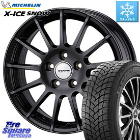 フィアット 500X ミシュラン X-ICE SNOW エックスアイススノー XICE SNOWスタッドレス 正規品 215/60R16 WEDS IR67034OG ウェッズ IRVINE F01 ホイール 16インチ 16 X 7.0J(FIAT 500X 334) +34 5穴 110