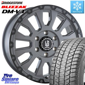 ブリヂストン ブリザック DM-V3 DMV3 スタッドレス 285/60R18 阿部商会 LA STRADA AVENTURA アヴェンチュラ 18インチ 18 X 8.0J +20 6穴 139.7