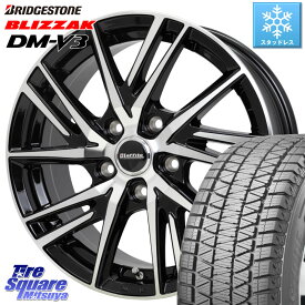 ブリヂストン ブリザック DM-V3 DMV3 スタッドレス 235/55R18 HotStuff ラフィット LW06-2 LW-06-2 ホイール 18インチ 18 X 7.0J +55 5穴 114.3 アウトバック