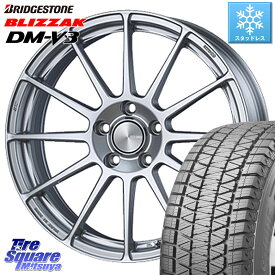 ブリヂストン ブリザック DM-V3 DMV3 スタッドレス 235/55R18 ENKEI エンケイ PerformanceLine PF03 ホイール 18 X 7.5J(VOLVO XC40 XB420) +48 5穴 108 ボルボ XC40