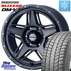 ブリヂストン ブリザック DM-V3 DMV3 スタッドレス 285/60R18 WEDS 40551 マッドヴァンス MUD VANCE 07 18インチ 18 X 8.0J +20 6穴 139.7