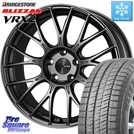 ブリヂストン ブリザック VRX2 スタッドレス ● 2023年製 185/65R15 ENKEI エンケイ PerformanceLine PFM1 15インチ 15 X 6.0J +45 4穴 100 アクア ノート